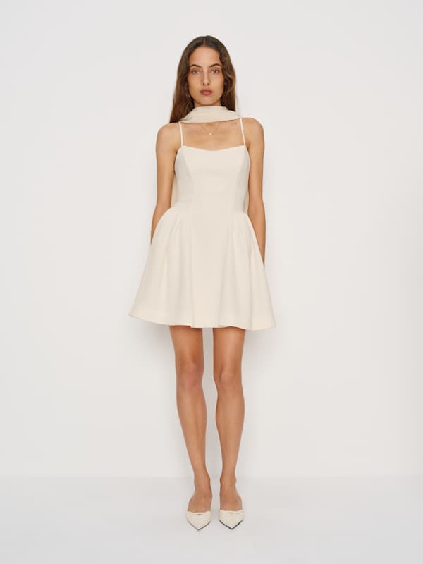 Bonie Mini Dress - Fior Di Latte